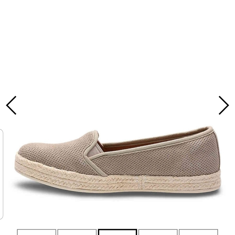Clarks Azella Theoni Suede Espadrille Flat Sz. 9.5